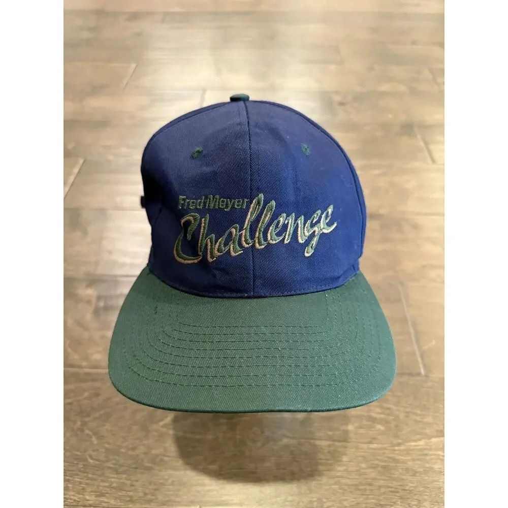 Vintage 80s The Fred Meyer Challenge Peter’s Party Adjustable SnapBack Hat Cap